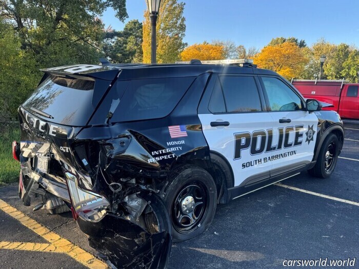 Спящий водитель Tesla в шоке: автопилот не «укрыл» его перед тем, как врезаться в полицейский патрульный автомобиль | Carscoops